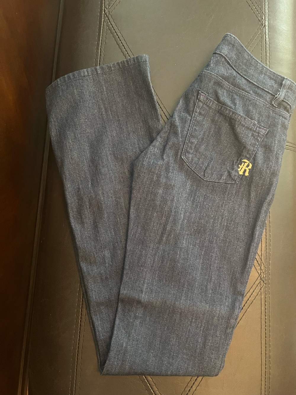 Rich & Skinny Dark Wash Bootcut Jeans Size 25 Y2K